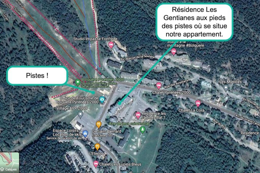 T2 Aux Pieds Des Pistes De P2000 Apartment Bolquere Exterior photo